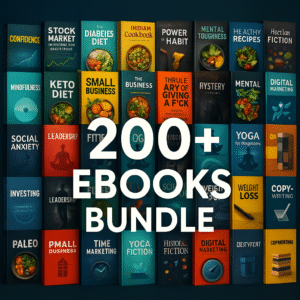 200+ Best E-Books Bundle – Business, Startup, Mind Power & Ethical Hacking (PDF Collection)