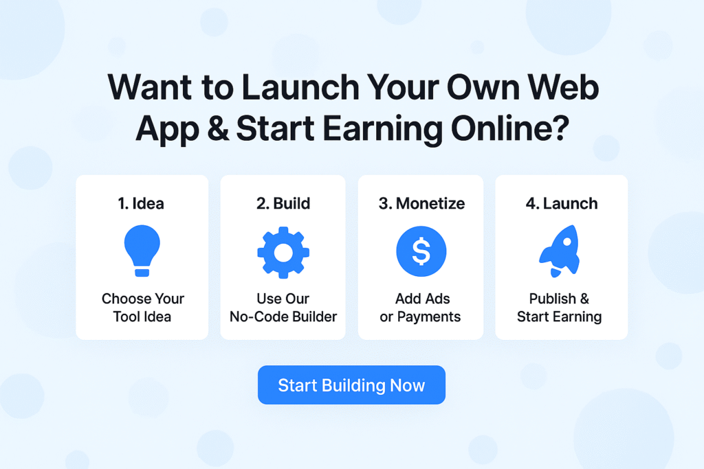 launch your own too site