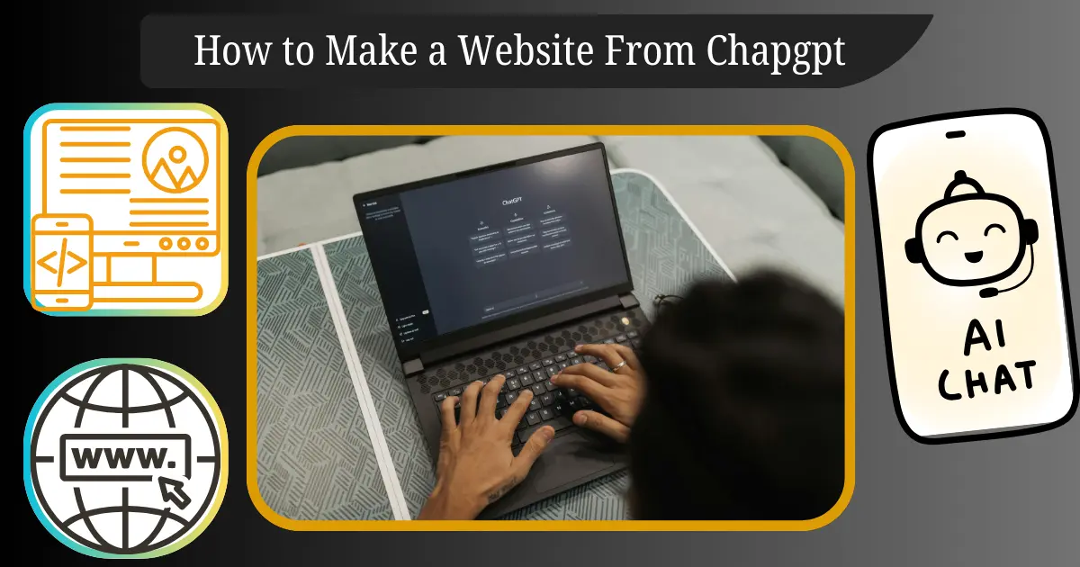 Makeing a WEbsite from Chatgpt
