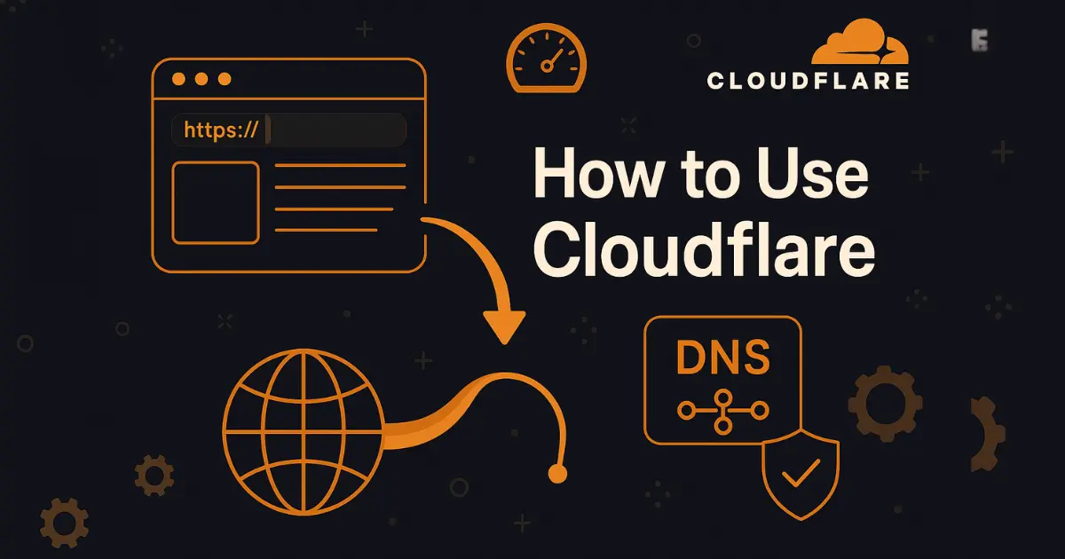 How to use cloudflare