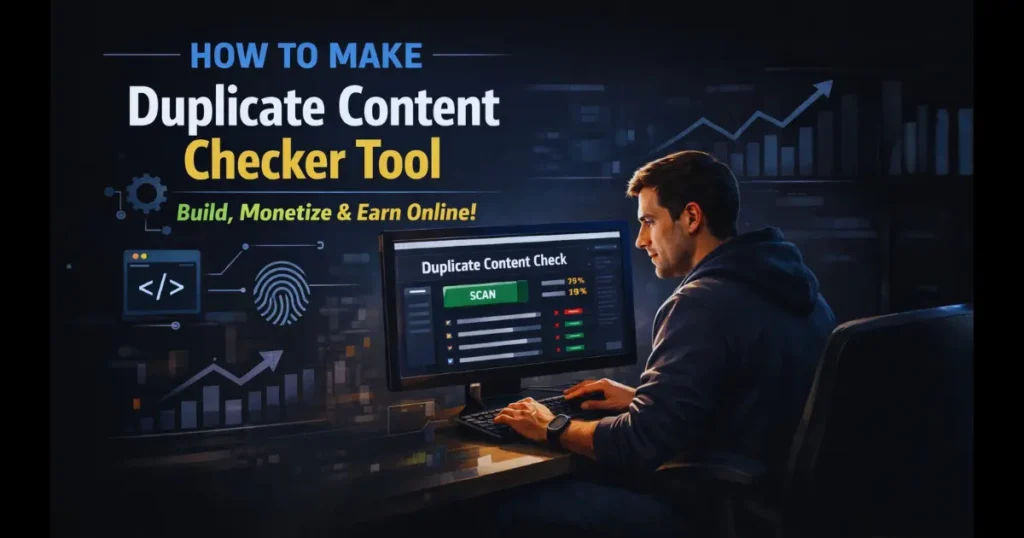 make a duplicate content checker tool