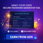 make your own password generator tool