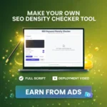 make your own seo density checker tool