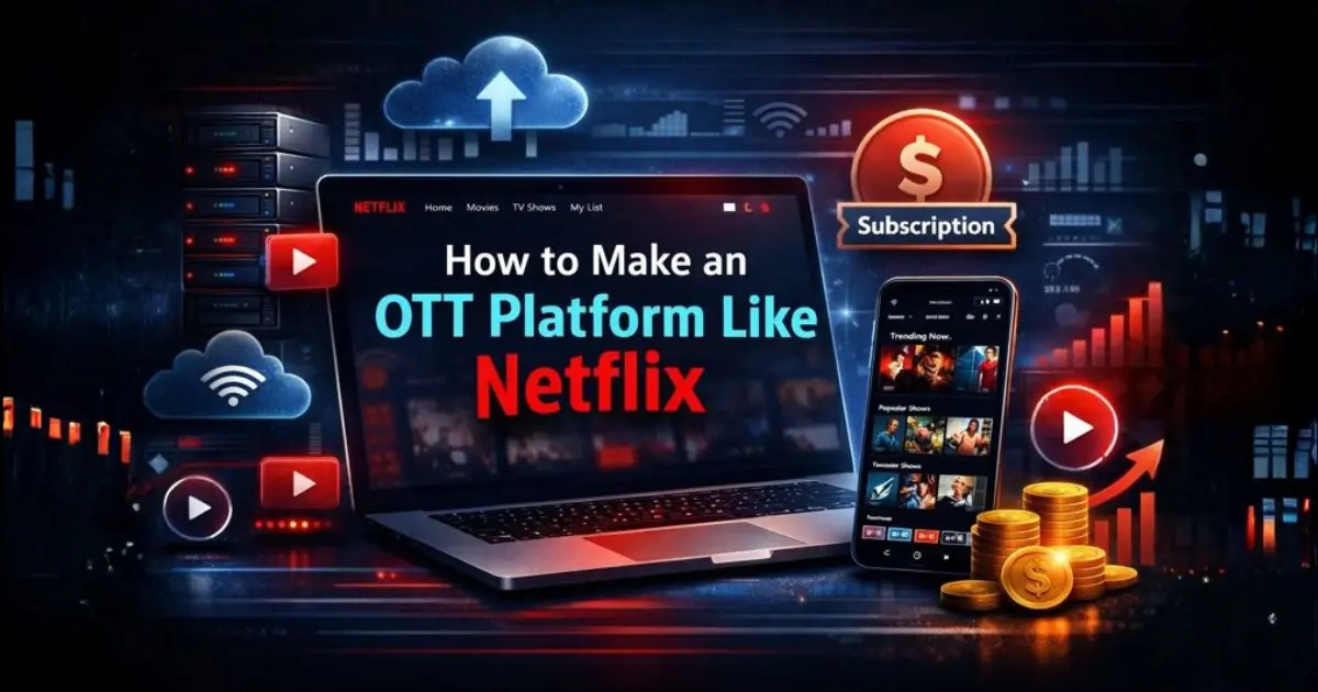 Crate your own ott platform like netflix