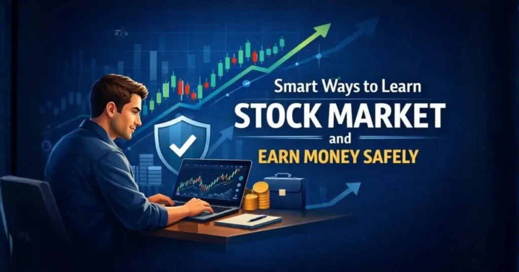 Learn stock market and earn money online from it