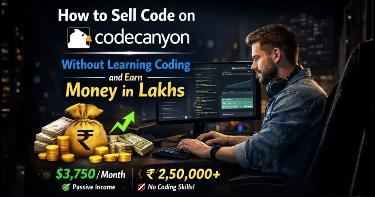 Sell Code on CodeCanyon Without Learning Coding and Earn Money in Lakhs