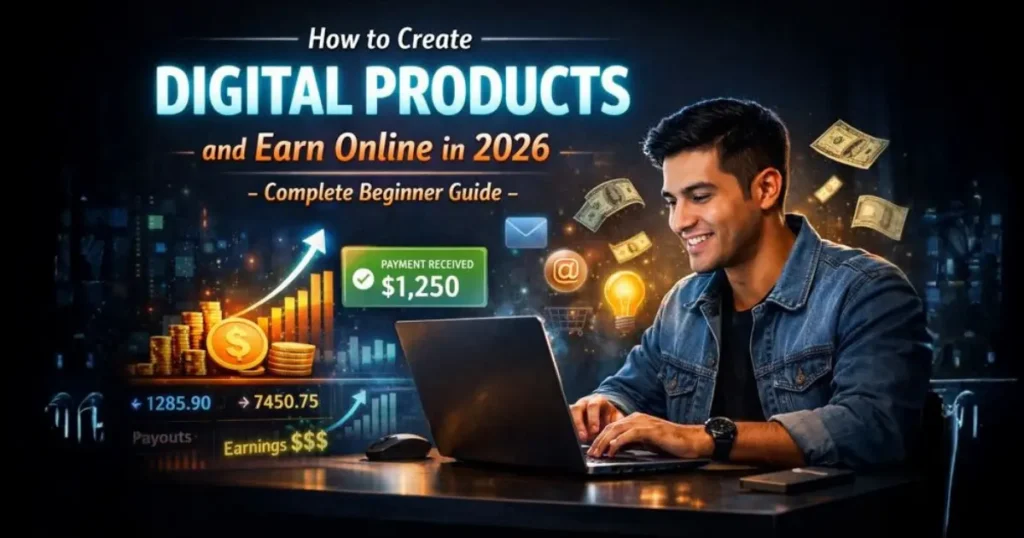 make digital products and earn money online