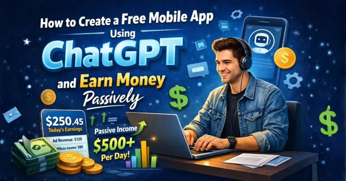 make mobile app using chatgpt