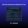 password generator tool- pc. version