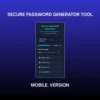 password generator tool- mobile version