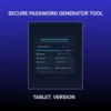 password generator tol- tablet version