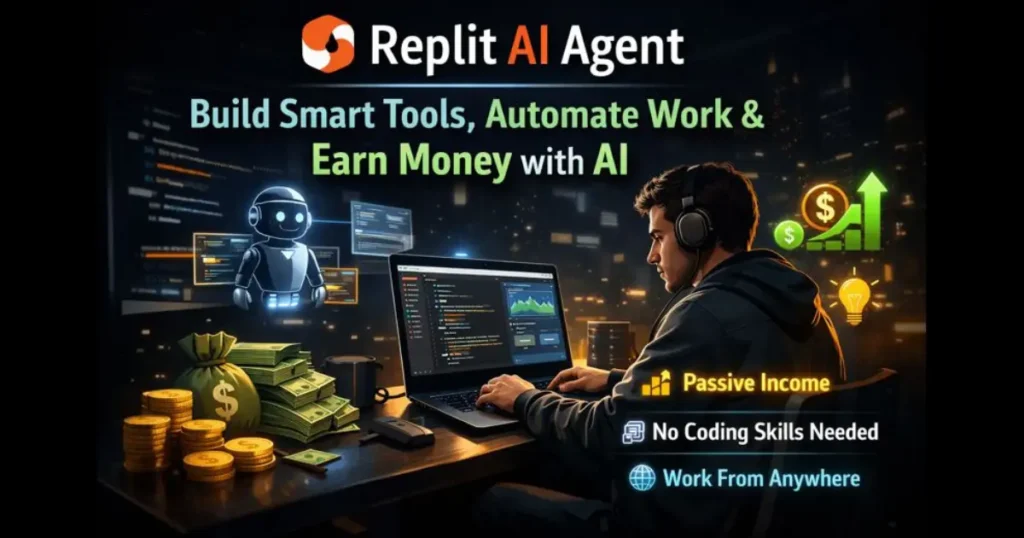 build tools from replit ai agent and earn money online