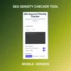 seo density checker tool- mobile version