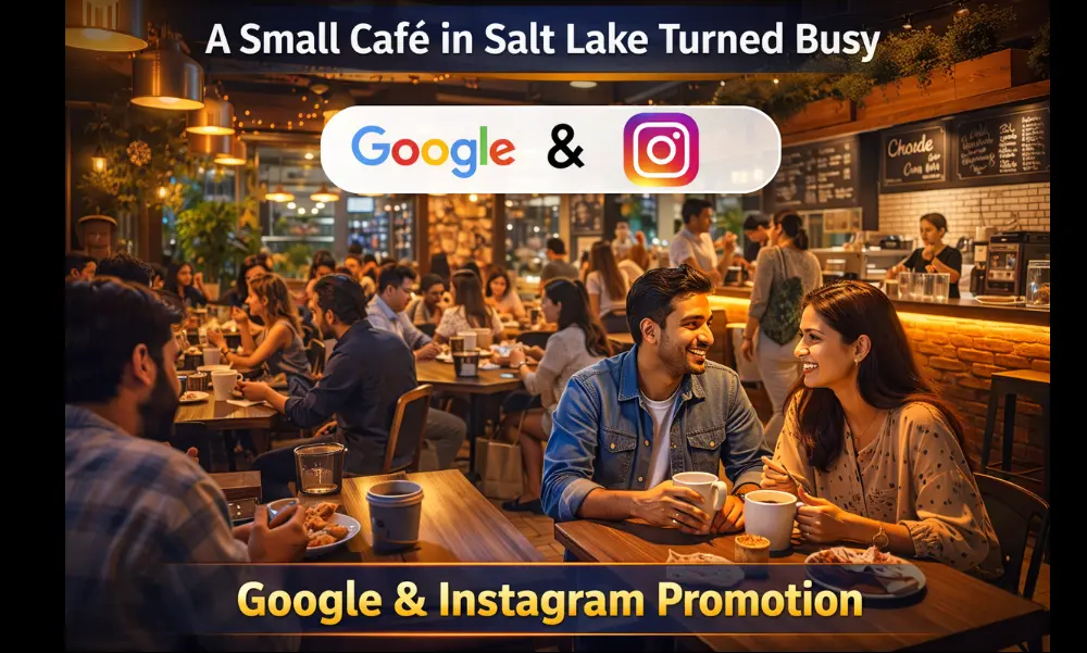 a small cafe in salt lake turned busy