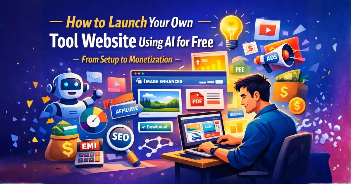 make youe own tool website