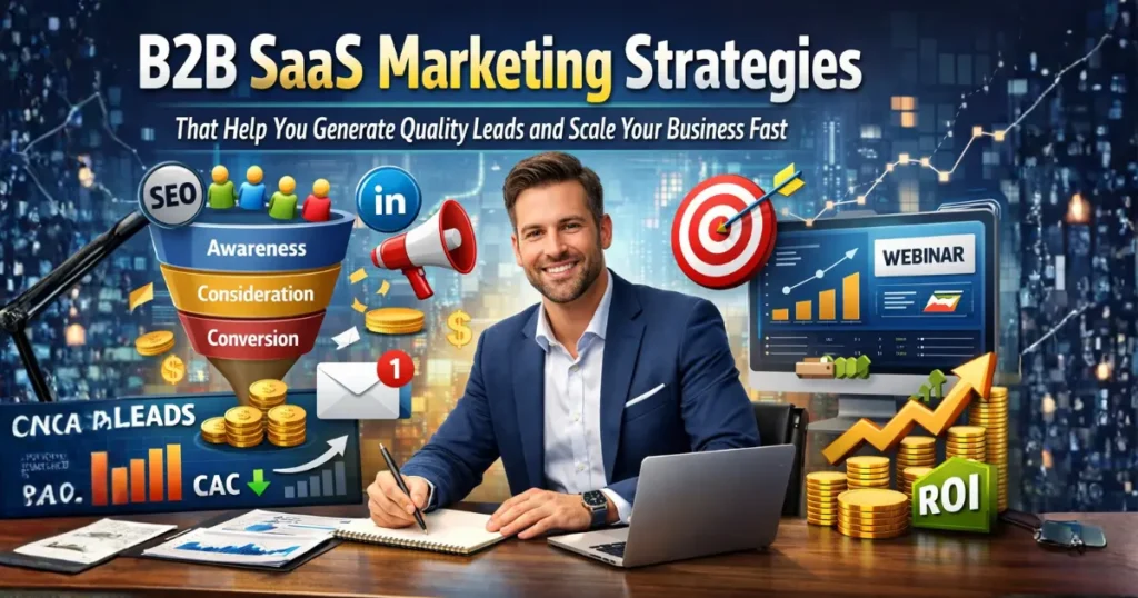 b2b saas marketing strategy