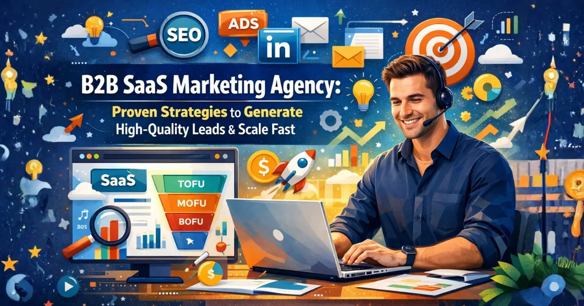 b2b saas marketing agency
