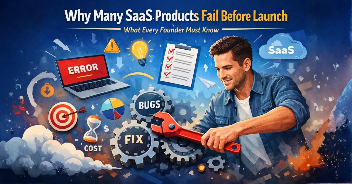 Why Many SaaS Products Fail Before Launch